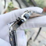 Maurice Lacroix Quartz Swiss Made Blue Dial Leather Strap 44mm Watch For Men - AI1018-SS001-432-4