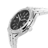 Maurice Lacroix Aikon Automatic Black Dial Silver Steel Strap Watch For Men - AI6008-SS002-330-1 Buy Now By Maurice Lacroix
