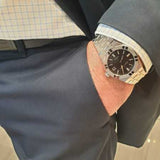 Maurice Lacroix Aikon Automatic Black Dial Silver Steel Strap Watch for Men - AI1807-SS002-330-1 Buy Now By Maurice Lacroix