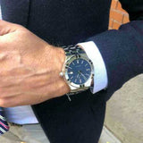 Maurice Lacroix Aikon Automatic Blue Dial Silver Steel Strap Watch for Women - AI1807-SS002-430-1 Buy Now By Maurice Lacroix