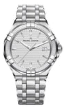 Maurice Lacroix Aikon Date White Dial Silver Steel Strap Watch for Men - AI1008-SS002-131-1 Buy Now By Maurice Lacroix