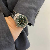 Maurice Lacroix Aikon Venturer Green Dial Silver Steel Strap Watch for Men - AI6057-SSL52-630-1 Buy Now By Maurice Lacroix