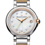 Maurice Lacroix Fiaba Date Diamonds White Mother of Pearl Dial Two Tone Steel Strap Watch for Women - FA1007-PVP23-170-1 Buy Now By Maurice Lacroix