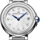 Maurice Lacroix Fiaba Diamonds Mother of Pearl Dial Silver Steel Strap Watch for Women - FA1004-SD502-170-1 Buy Now By Maurice Lacroix