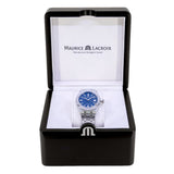 Maurice Lacroix Aikon Automatic Blue Dial Silver Steel Strap Watch for Women - AI1807-SS002-430-1 Buy Now By Maurice Lacroix