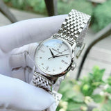 Maurice Lacroix Eliros Date White Dial Silver Steel Strap Watch for Women - EL1094-SS002-150-1 Buy Now By Maurice Lacroix