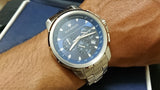 Maserati Successo Chronograph Blue Dial Silver Steel Strap Watch For Men - R8873621002 Buy Now By Maserati