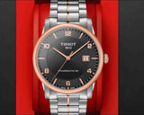 Tissot T Classic Luxury Powermatic 80 Black Dial Silver Steel Strap Watch For Men - T086.407.22.067.00 Buy Now By Tissot