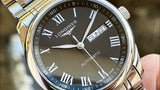 Longines Master Collection Automatic Day Date Black Dial Silver Steel Strap Watch for Men - L2.755.4.51.6 Buy Now By Longines
