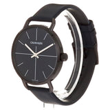 Calvin Klein Even Blue Dial Blue Leather Strap Watch for Men - K7B214VN Buy Now By Calvin Klein