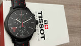 Tissot T Sport Chrono XL NBA Teams Special Chicago Bulls Edition Black Dial Black Leather Strap Watch for Men - T116.617.36.051.00 Buy Now By Tissot