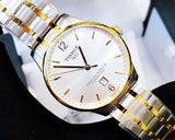 Tissot Chemin Des Tourelles Powermatic 80 Silver Dial Two Tone Steel Strap Watch For Men - T099.407.22.037.00 Buy Now By Tissot