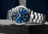 Tissot Gentlemen Powermatic 80 Silicium Blue Dial Silver Steel Strap Watch For Men - T127.407.11.041.00 Buy Now By Tissot