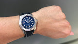 Breitling Avenger Automatic 43 Blue Dial Blue Nylon Strap Watch for Men - A17318101C1X1 Buy Now By Breitling