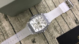 Guess Phoenix Multi Function Silver Dial White Rubber Strap Watch for Men - GW0203G1 Buy Now By Guess