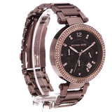 Michael Kors Parker Analog Quartz Brown Dial Brown Steel Strap Watch For Women - MK6378 Buy Now By Michael Kors