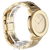 Movado Bold Yellow Gold Dial Yellow Gold Steel Strap Watch For Women - 3600085 Buy Now By Movado