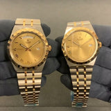 Tudor Royal Automatic Diamonds Gold Dial Two Tone Steel Strap Watch for Men - M28603-0006 Buy Now By Tudor