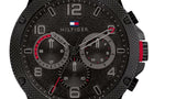 Tommy Hilfiger Blaze Chronograph Black Dial Black Steel Strap Watch For Men - 1792030 Buy Now By Tommy Hilfiger