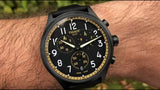 Tissot Chrono XL Vintage Chronograph Black Dial Black Leather Strap Watch For Men - T116.617.36.052.02 Buy Now By Tissot