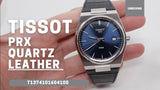 Tissot PRX Powermatic 80 Blue Dial Blue Leather Strap Watch for Men - T137.407.16.041.00 Buy Now By Tissot