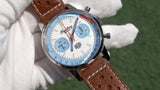 Breitling Top Time Deus Limited Edition White Dial Brown Leather Strap Watch for Men - A233112A1A1X1 Buy Now By Breitling