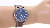 Tissot Chrono XL Blue Dial Brown Leather Strap Watch For Men - T116.617.36.047.00 Buy Now By Tissot