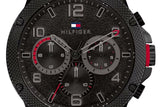 Tommy Hilfiger Blaze Chronograph Black Dial Black Steel Strap Watch For Men - 1792030 Buy Now By Tommy Hilfiger