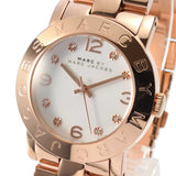 Marc Jacobs Amy White Dial Rose Gold Steel Strap Watch for Women - MBM3077 Buy Now By Marc Jacobs