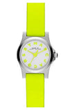 Marc Jacobs Henry White Dial Neon Yellow Rubber Strap Watch for Women - MBM1235 Buy Now By Marc Jacobs