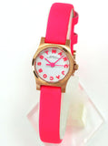 Marc Jacobs Henry White Dial Pink Leather Strap Watch for Women - MBM1237 Buy Now By Marc Jacobs