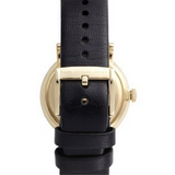 Marc Jacobs Baker Black Dial Black Leather Strap Watch for Women - MBM1269 Buy Now By Marc Jacobs