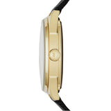 Marc Jacobs Tether Black Dial Black Leather Strap Watch for Women - MBM1376 Buy Now By Marc Jacobs