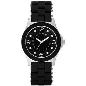 Marc Jacobs Pelly Black Dial Black Silicone Strap Watch for Women - MBM2541 Buy Now By Marc Jacobs