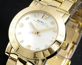 Marc Jacobs Mini Amy White Dial Gold Steel Strap Watch for Women - MBM3057 Buy Now By Marc Jacobs