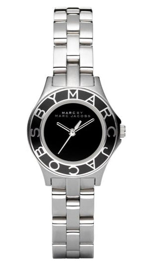 Marc Jacobs Blade Black Dial Silver Steel Strap Watch for Women - MBM3059 Buy Now By Marc Jacobs