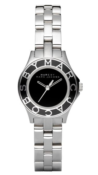 Marc Jacobs Blade Black Dial Silver Steel Strap Watch for Women - MBM3059 Buy Now By Marc Jacobs
