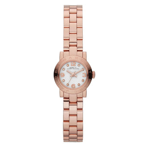 Marc Jacobs Amy White Dial Rose Gold Steel Strap Watch for Women - MBM3227 Buy Now By Marc Jacobs