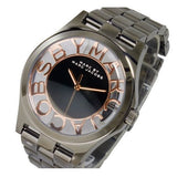 Marc Jacobs Henry Skeleton Black Dial Black Steel Strap Watch for Women - MBM3254 Buy Now By Marc Jacobs