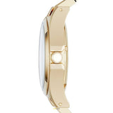 Marc Jacobs Henry Skeleton Gold Dial Gold Steel Strap Watch for Women - MBM3263 Buy Now By Marc Jacobs