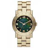 Marc Jacobs Amy Black Dial Gold Steel Strap Watch for Women - MBM3273 Buy Now By Marc Jacobs
