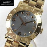 Marc Jacobs Amy Black Dial Gold Steel Strap Watch for Women - MBM3273 Buy Now By Marc Jacobs