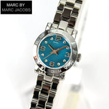 Marc Jacobs Amy Blue Dial Silver Steel Strap Watch for Women - MBM3274 Buy Now By Marc Jacobs