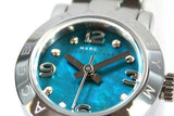 Marc Jacobs Amy Blue Dial Silver Steel Strap Watch for Women - MBM3274 Buy Now By Marc Jacobs