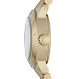 Marc Jacobs Amy Mother of Pearl Black Dial Gold Steel Strap Watch for Women - MBM3275 Buy Now By Marc Jacobs