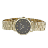 Marc Jacobs Baker Grey Dial Gold Steel Strap Watch for Women - MBM3281 Buy Now By Marc Jacobs
