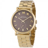 Marc Jacobs Baker Grey Dial Gold Steel Strap Watch for Women - MBM3281 Buy Now By Marc Jacobs