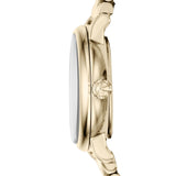 Marc Jacobs Baker Mint Green Dial Gold Steel Strap Watch for Women - MBM3284 Buy Now By Marc Jacobs