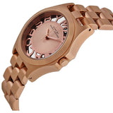 Marc Jacobs Henry Rose Gold Dial Rose Gold Steel Strap Watch for Women - MBM3293 Buy Now By Marc Jacobs