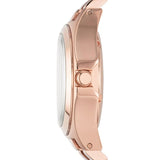 Marc Jacobs Henry Rose Gold Dial Rose Gold Steel Strap Watch for Women - MBM3296 Buy Now By Marc Jacobs